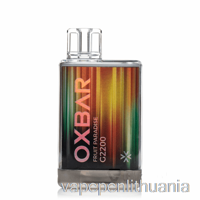 Oxbar G2200 Vienkartinis Vaisių Rojaus Vape Skystis